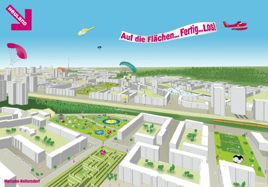 Start fr Stadtumbauaktion in Berlin-Marzahn