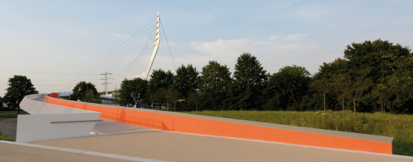 Fugngerbrcke in Lahr von Henchion + Reuter Architekten