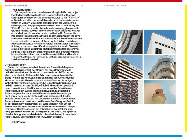 Buchbeitrag von John Pawson