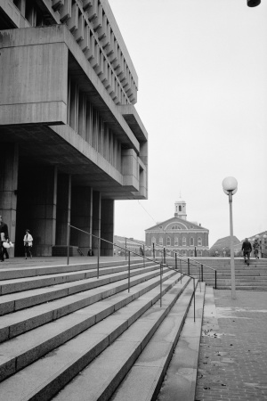 Boston City Hall, Aufnahme aus dem Jahr 1981