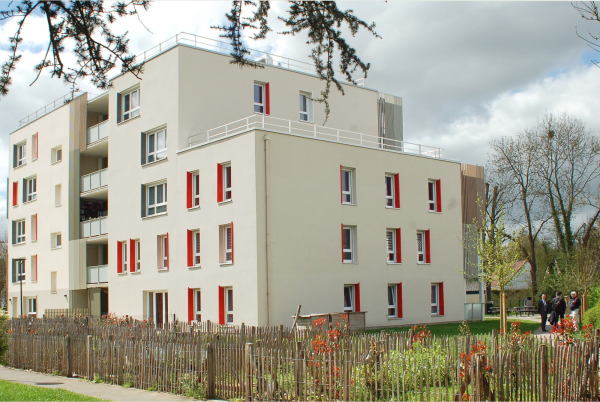 Auslandspreis 2018: Passivhaus Alzari in Frankreich, finanziert von Caisse des Dpts et Consignations (CDC), Bautrger: Habitat 76