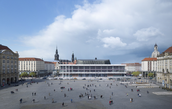 Der DAM-Preis 2019 geht an gmp  Architekten von Gerkan, Marg und Partner fr den Umbau und die Modernisierung des Kulturpalastes in Dresden.