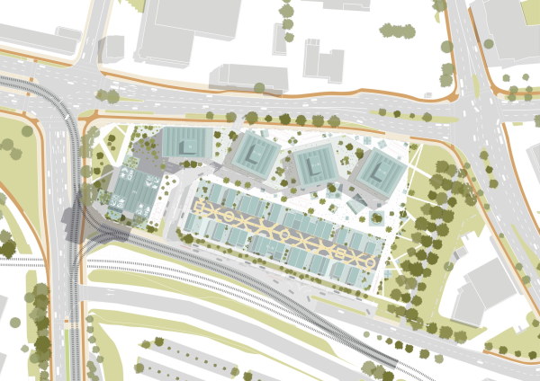 MVRDV planen Stadtquartier in Kiel