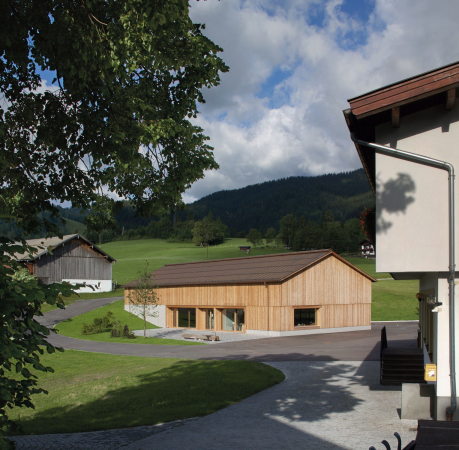 Auszeichnung in der Kategorie ffentliche Bauten: Dorfhaus Steinberg