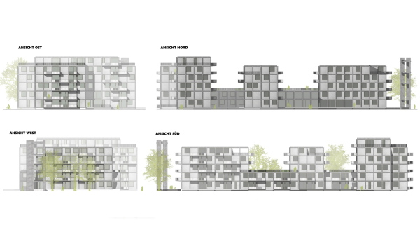3. Preis: tafkaoo Architects, Berlin, Ansicht