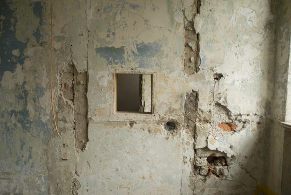 Zustand des damals abrissgefhrdeten Areals