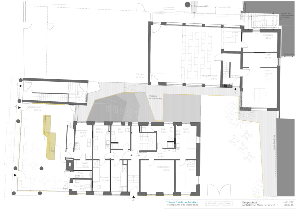 Erdgeschoss der gesamten Anlage