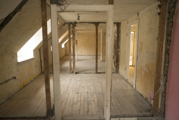 Zustand des damals abrissgefhrdeten Areals