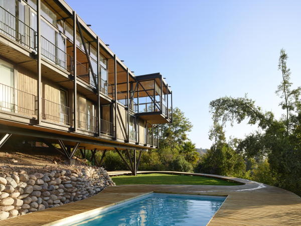 Wohnhaus in Santiago de Chile von Aguilo + Pedraza