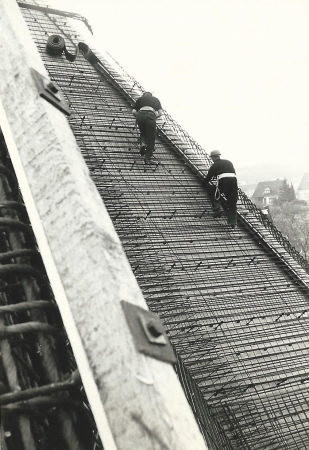 Baustellenbesuch bei Bhms Wallfahrtsdom in Neviges