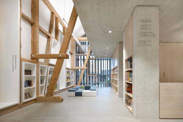 Bibliothek in Kressbronn am Bodensee von Steimle Architekten