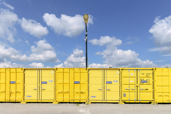 Selfstorage-Container an der sdlichen Peripherie in Wien