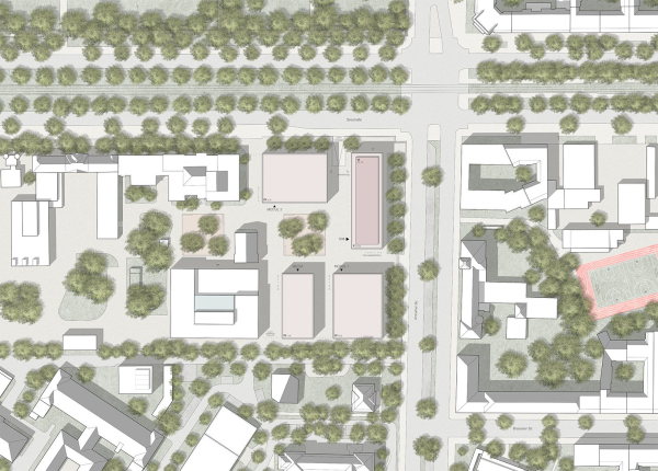 2. Preis: Mller Reimann Architekten (Berlin) mit Brummell Landschaftsarchitekten (Berlin)