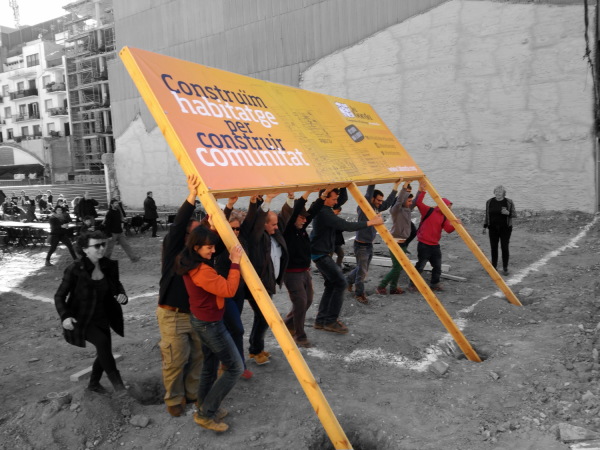 Das Bauschild konnte dann schlie�lich 2017 aufgestellt werden.