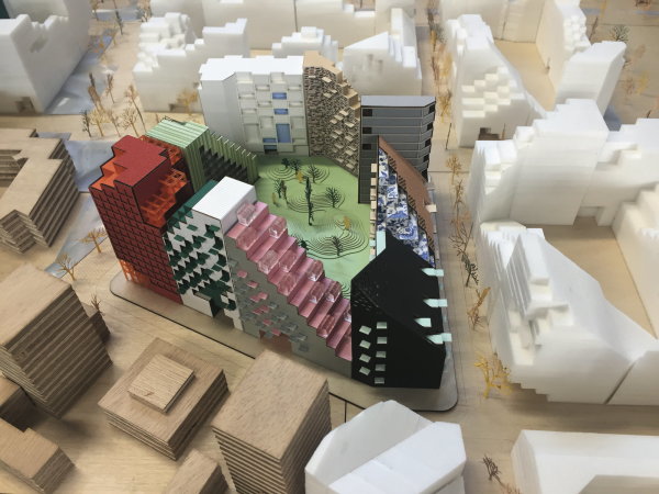 Manuelle Gautrand planen Wohnkomplex