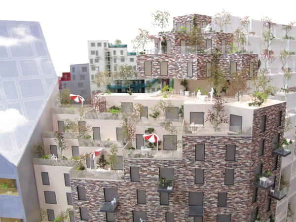 Manuelle Gautrand planen Wohnkomplex