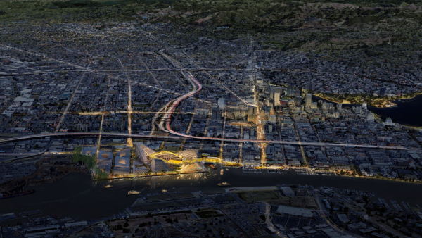Stadion-Projekt von BIG fr Oakland