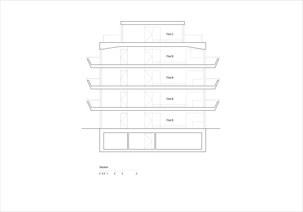 Wohnungsbau von Gus Wstemann Architects