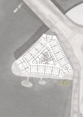 Ein 2. Preis: Entwurf von KSP Jrgen Engel Architekten (Frankfurt am Main)  Regelgeschoss (2. OG)