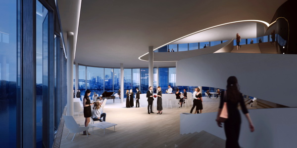 Ein 2. Preis: Entwurf von Hadi Teherani Architects (Hamburg)