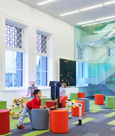 Das Projekt Idea Exchange Old Post Office bietet Kreativr�ume f�r Jung und Alt