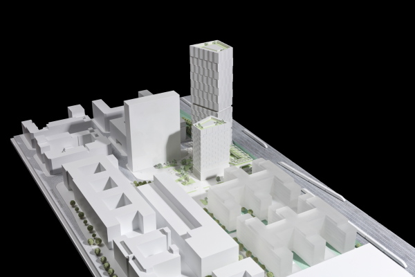 Ein 3. Platz: HPP Architekten, Dsseldorf, mit KRAFT.RAUM. Landschaftsarchitektur und Stadtentwicklung, Krefeld