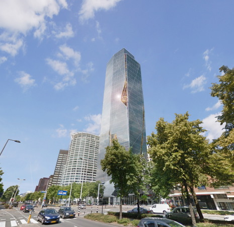 Entwurf, Blaak Tower, Rotterdam, Street View Render