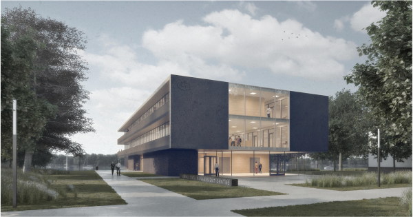 Ein 3. Preis: ARGE Oliver Jkel Architekt und Kaspar Kraemer Architekten mit Schrder Landschaftsarchitekten, Perspektive Auen