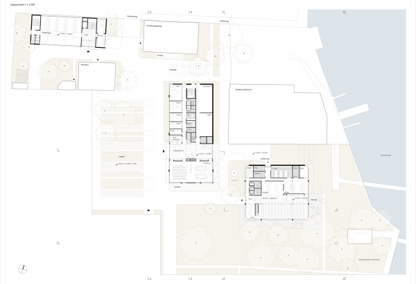 Ein 3. Preis: kleyer.kobitz.letzel.freivogel mit sinai landschaftsarchitekten, Grundriss Erdgeschoss