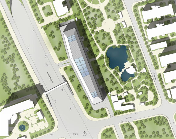 Caohejing Xinzhou Plaza von gmp, Lageplan