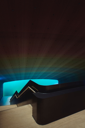 Unterwasserrestaurant von Sn�hetta in Norwegen