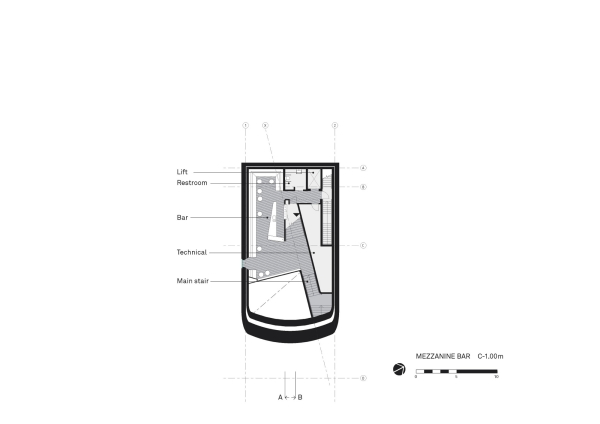 Unterwasserrestaurant von Sn�hetta in Norwegen