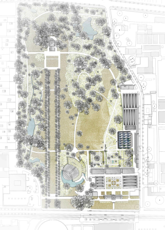 2. Preis: Hbotter + Strken Architekten, Lageplan