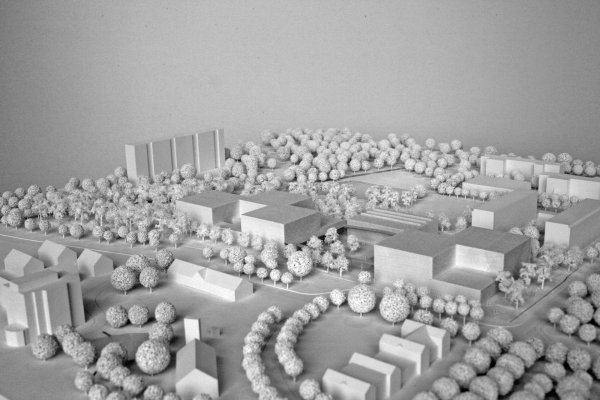 ein 3. Preis: (se)arch architekten und Kubus 360 mit Sima | Beer, Modellfoto Nordwest