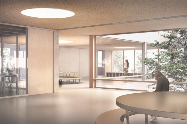 Anerkennung: AFF Architekten mit POLA Landschaftsarchitekten