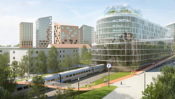 MIPIM Future Projects Award Regeneration + Masterplanning: Stockholm Loop in Stockholm, Schweden von Belatchew Arkitekter