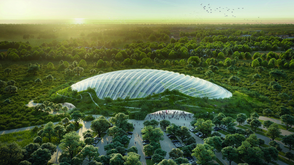 MIPIM Future Projects Award Hotels & Leisure: Tropicalia in Cte d'Opale, Frankreich von Coldefy + Associs