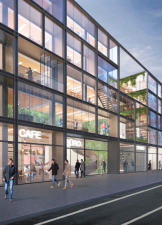 MIPIM Future Projects Award Offices: Built with St. Pauli in Hamburg, Deutschland von blauraum