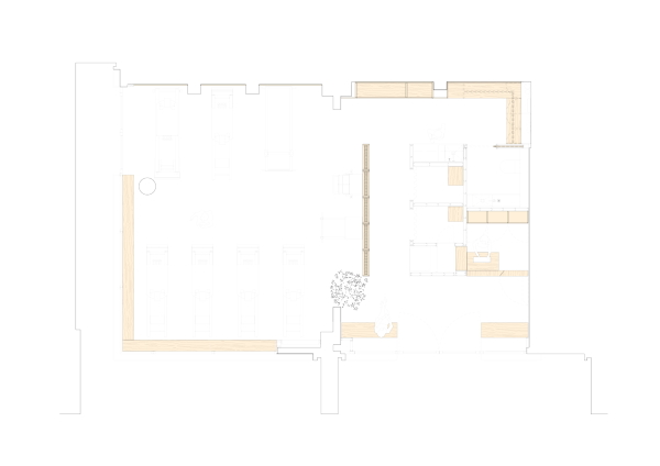 Grundriss des Core Kensington