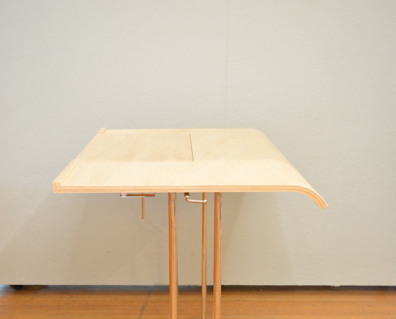 Nachbau des Zeichentischs, 2017