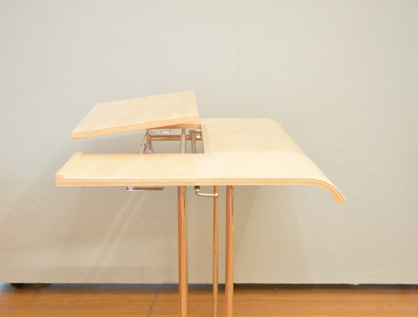 Nachbau des Zeichentischs, 2017