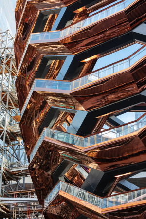 Thomas Heatherwicks Vessel in New York fertiggestellt