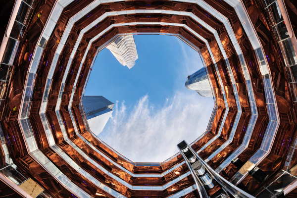 Thomas Heatherwicks Vessel in New York fertiggestellt