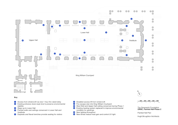 Restaurierung des Old Royal Naval College