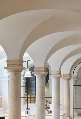 Blick in die Gew�lbezone