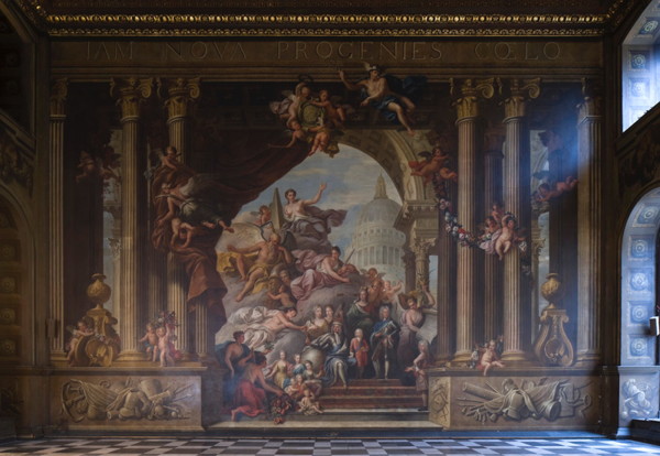 ... und vor der Restaurierung.