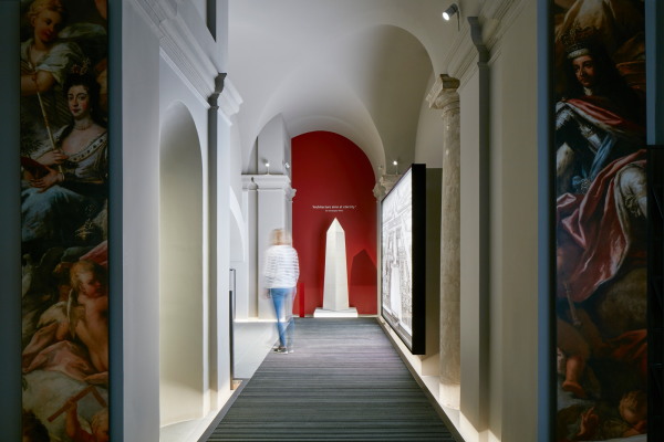 Der Ausstellungsbereich der Sackler Gallery