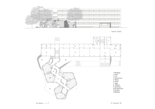 Schulerweiterung von MONO Architekten in Berlin