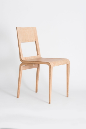 Furnierstuhl 50642, Entwurf: Entwicklungskollektiv Erich Menzel, 1950; Hersteller: VEB Deutsche Werksttten Hellerau