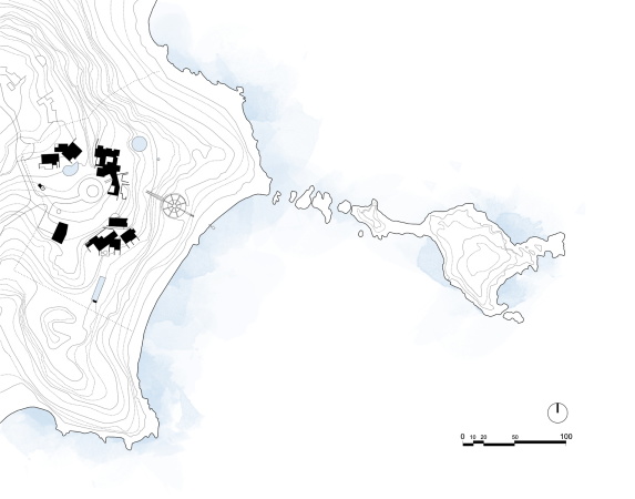 Villenanlage der Siebzigerjahre auf Sardinien umgebaut
